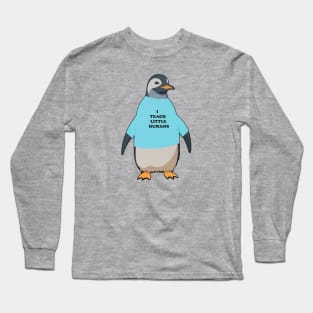 Teacher Penguin Long Sleeve T-Shirt